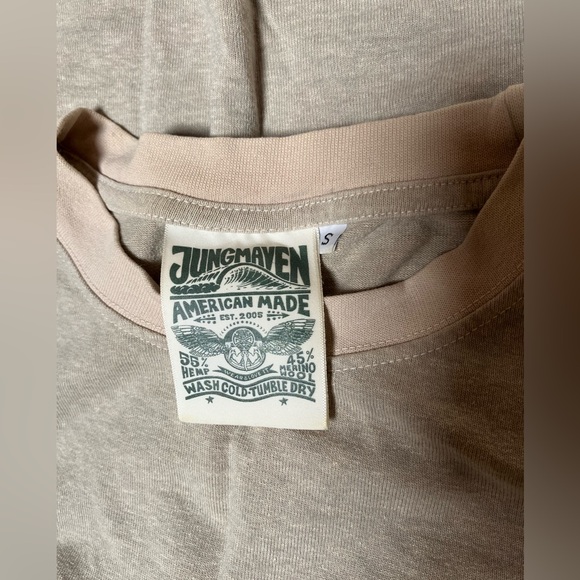 Jungmaven Tatoosh Cropped Long Sleeve - Picture 3 of 3